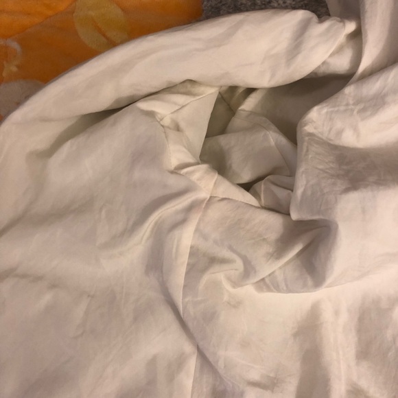 SOLD Zara Zipped Boucle Coat Gray - Picture 8 of 8